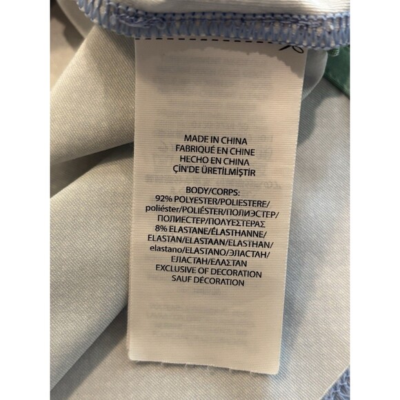 RLX Ralph Lauren Golf Polo Mens Size Large Blue Polka Dots All Over Pattern - Picture 5 of 6